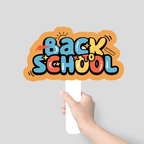 Mẫu thiết kế Hashtag cầm tay Tựu trường, đến trường, nhập học, back to school, giáo dục, education, school, trường học, hiện đại, modern 1772239067
