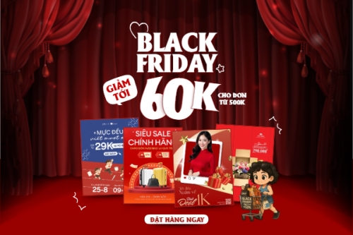 Mẫu thiết kế Banner - Băng rôn Black friday giảm giá 1770453169