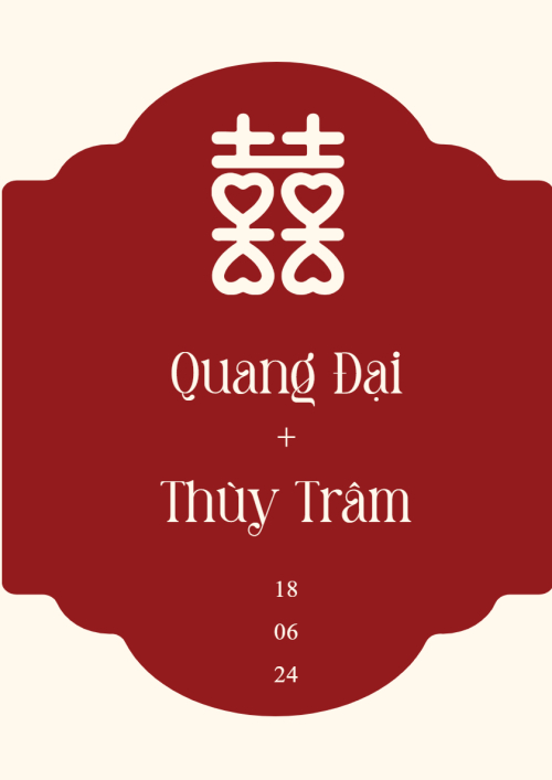 Mẫu thiết kế Khung ảnh (dọc) Bảng Cổng Song Hỷ Lâm Môn, đơn giản, cổ điển, truyền thống 1770456612