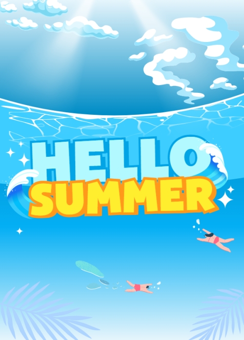 Mẫu thiết kế Sổ tay Hè, summer, biển, sea, ocean, đại dương, dễ thương, cute, chibi, hoạt hình, cartoon 1770471167