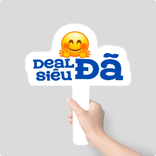 Mẫu thiết kế Hashtag cầm tay Sự kiện, event, chương trình, sale, giải trí, entertainment 1772226731