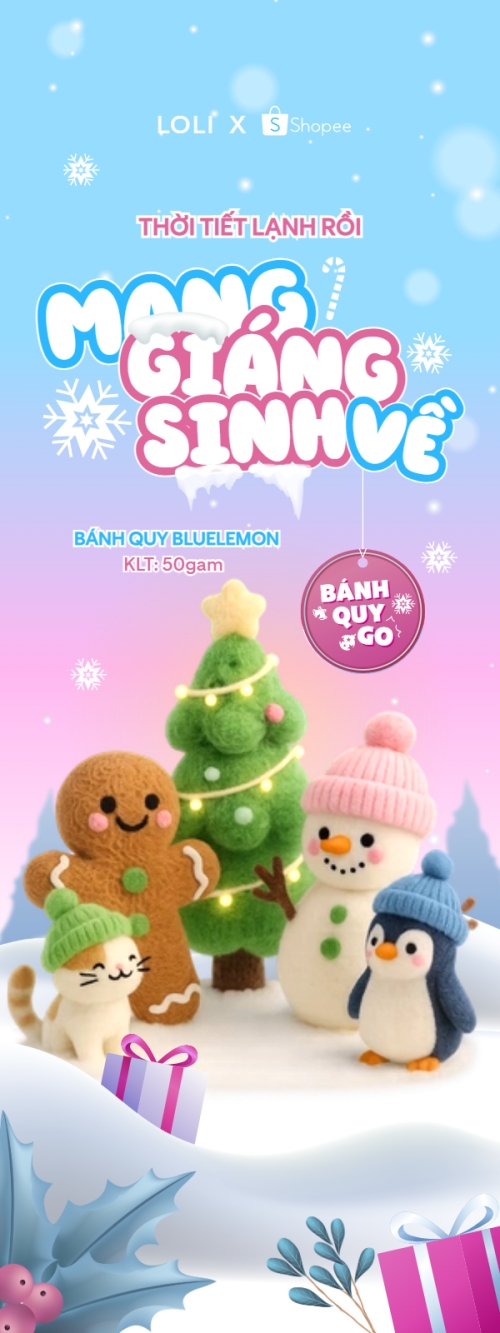 Mẫu thiết kế Standee Mang giáng sinh về 1770459545