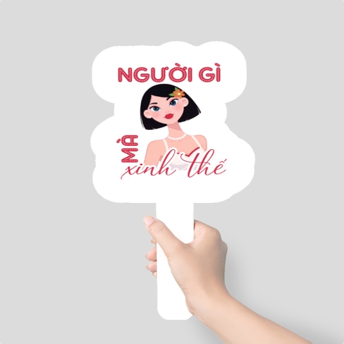 Mẫu thiết kế Hashtag cầm tay Người gì mà xinh thế 1772238856