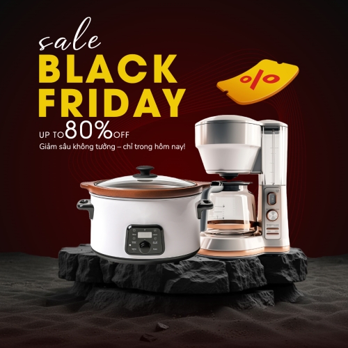 Mẫu thiết kế Bài post MXH vuông Giảm giá đồ gia dụng 1770464777