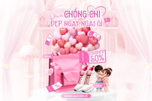 Mẫu thiết kế Bài post MXH ngang Vợ thích chồng chi đẹp ngay ngại gì 1770459454