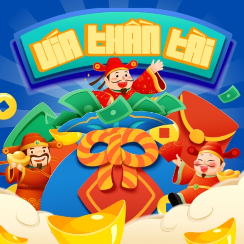 Mẫu thiết kế Bài post MXH vuông Vía thần tài 1772047077