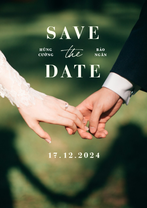 Mẫu thiết kế Ruột thiệp cưới Mùa xanh, hiện đại, sang trọng, morden 1772166383