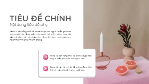 Mẫu thiết kế Bài thuyết trình Sắc hồng giản đơn 1770459480