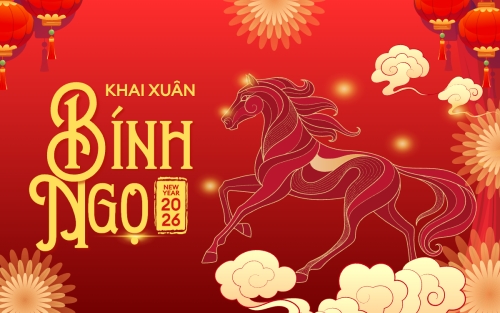 Mẫu thiết kế Banner - Băng rôn Khai xuân Bính Ngọ 1770453119