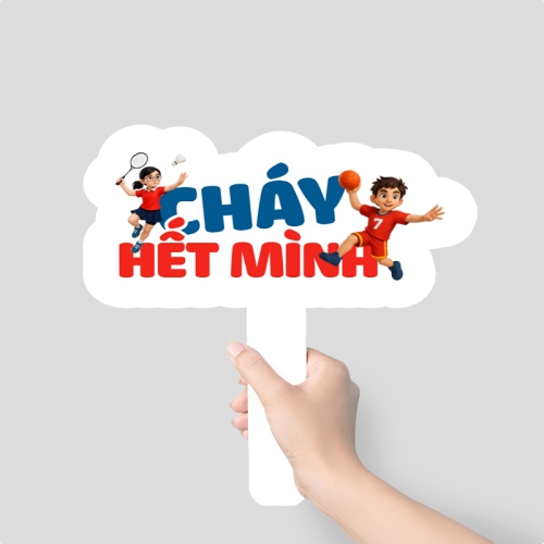 Mẫu thiết kế Hashtag cầm tay Cháy hết mình 1770459482