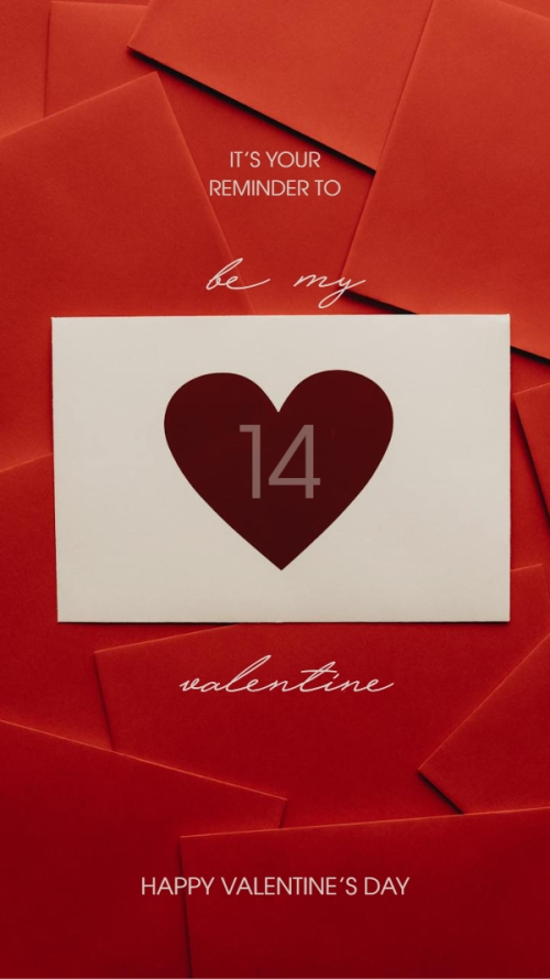 Mẫu thiết kế Hình nền điện thoại Happy valentine's day 1770447021