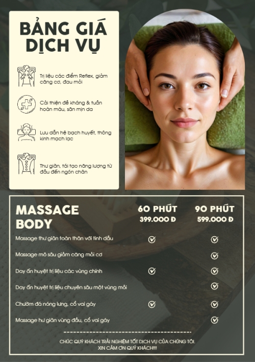 Mẫu thiết kế Menu tờ rời (dọc) Tiệm tóc, tiệm cắt tóc, salon, nail, spa, beauty, làm đẹp, thẩm mỹ 1772243130