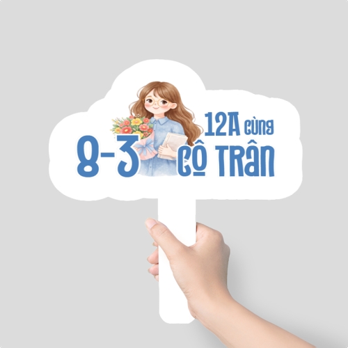 Mẫu thiết kế Hashtag cầm tay 8/3 cùng cô Trân 1772238856