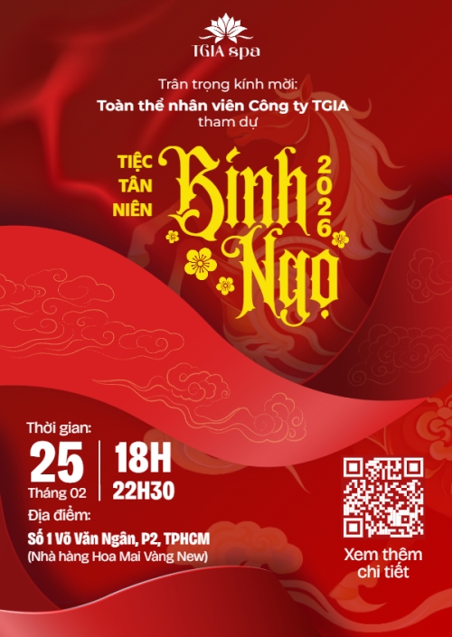 Mẫu thiết kế Thư mời Tiệc tân niên Bính ngọ 2026 1770251520