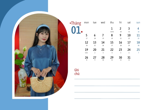 Mẫu thiết kế Lịch để bàn Dáng Việt ngày xuân 1770453123