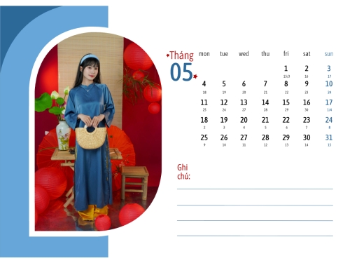 Mẫu thiết kế Lịch để bàn Dáng Việt ngày xuân 1770453123