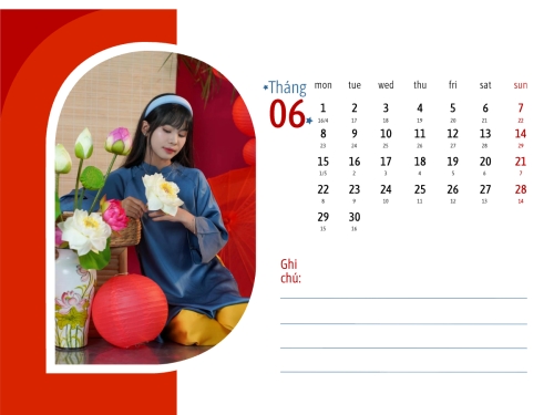 Mẫu thiết kế Lịch để bàn Dáng Việt ngày xuân 1770453123