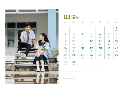 Mẫu thiết kế Lịch để bàn Xuân Bính Ngọ 2026 1770459452