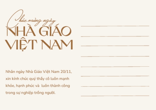 Mẫu thiết kế Thiệp chúc mừng Nhớ ơn thầy cô 1770460471