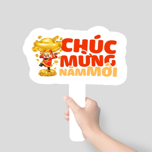 Mẫu thiết kế Hashtag cầm tay Chúc mừng năm mới 1770453187