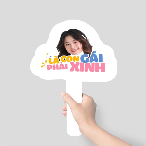 Mẫu thiết kế Hashtag cầm tay Là con gái phải xinh 1772238856
