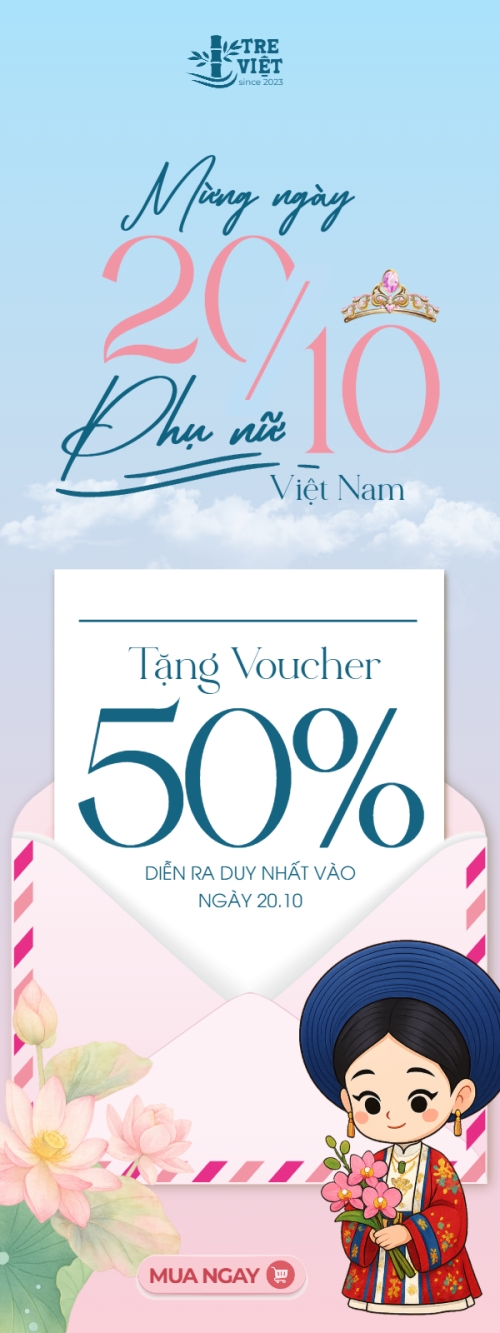 Mẫu thiết kế Standee 20/10, Ngày phụ nữ Việt Nam, Vietnamese Women's Day, phụ nữ, sự kiện, event, dễ thương, cute, chibi, hoạt hình, cartoon 1770459723