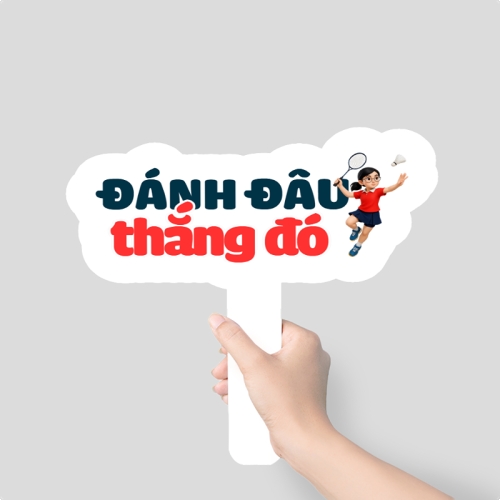 Mẫu thiết kế Hashtag cầm tay Đánh đâu thắng đó 1770459482