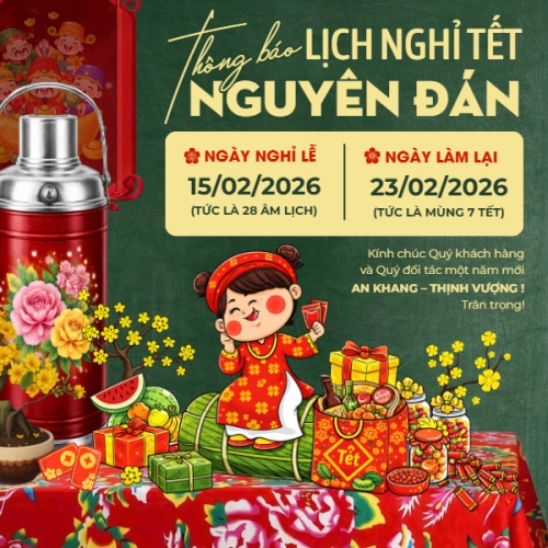 Mẫu thiết kế Bài post MXH vuông Nghỉ tết Nguyên Đán 1770446974