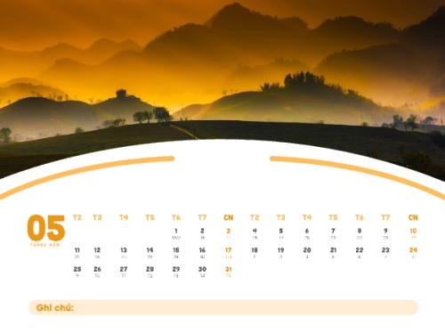 Mẫu thiết kế Lịch để bàn Xuân Bính Ngọ 2026 1770459451