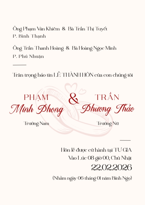 Mẫu thiết kế Ruột thiệp cưới Thiệp cưới trao nhẫn 1770427278