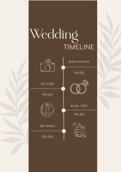 Mẫu thiết kế Ruột thiệp cưới Thiệp cưới trà nâu 1770432745