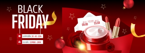 Mẫu thiết kế Ảnh bìa Facebook Black friday giảm giá 1770464786