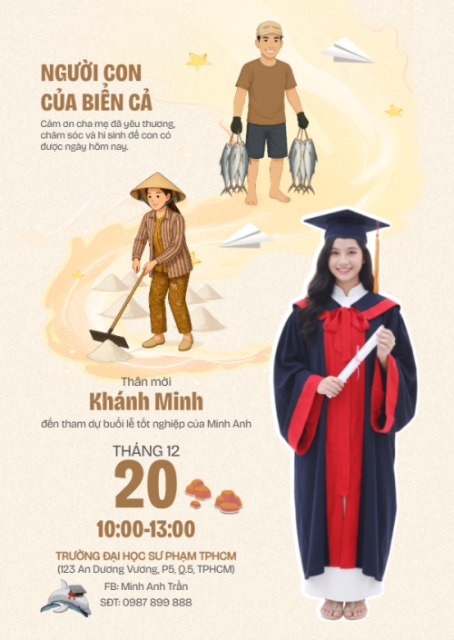 Mẫu thiết kế Thư mời Người con của biển cả 1770460159