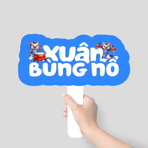 Mẫu thiết kế Hashtag cầm tay Xuân bùng nổ 1770453187