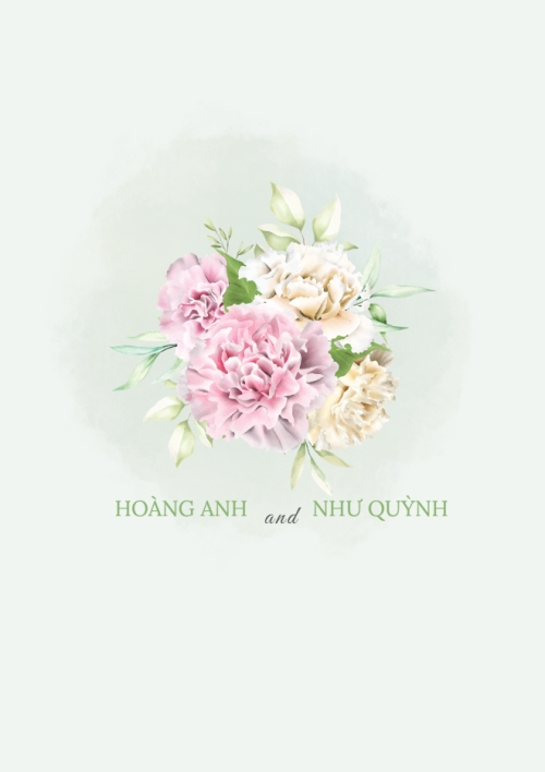 Mẫu thiết kế Ruột thiệp cưới Thiệp cưới Hương hoa 1774601507