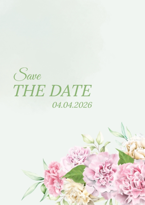 Mẫu thiết kế Ruột thiệp cưới Thiệp cưới Hương hoa 1774601507