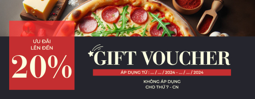 Mẫu thiết kế Gift voucher Đồ ăn, food, thực phẩm, ẩm thực, món ăn, F&B, nhà hàng, thức ăn 1774529276