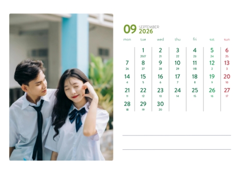 Mẫu thiết kế Lịch để bàn Tết, Xuân, Bính Ngọ, năm 2026, 2026, hiện đại, sang trọng, modern 1774512694