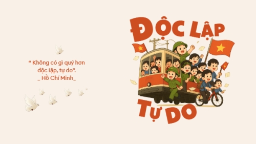 Mẫu thiết kế Hình nền máy tính 2/9, Quốc Khánh, lễ hội, Việt Nam, sự kiện, dễ thương, cute, chibi, hoạt hình, cartoon 1773671278