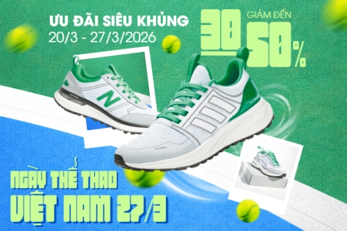 Mẫu thiết kế Bài post MXH ngang Ngày thể thao Việt Nam 27/3 1773671295