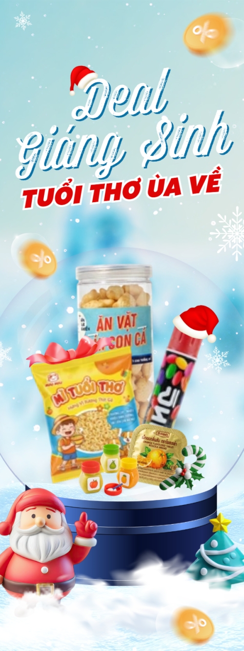 Mẫu thiết kế Standee Deal giáng sinh tuổi thơ ùa về 1773671369