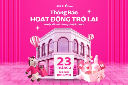 Mẫu thiết kế Bài post MXH ngang Thông báo hoạt động trở lại 1773671295