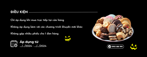 Mẫu thiết kế Gift voucher Halloween, đồ ăn, food, thực phẩm, ẩm thực, món ăn, F&B, nhà hàng, thức ăn 1774545531