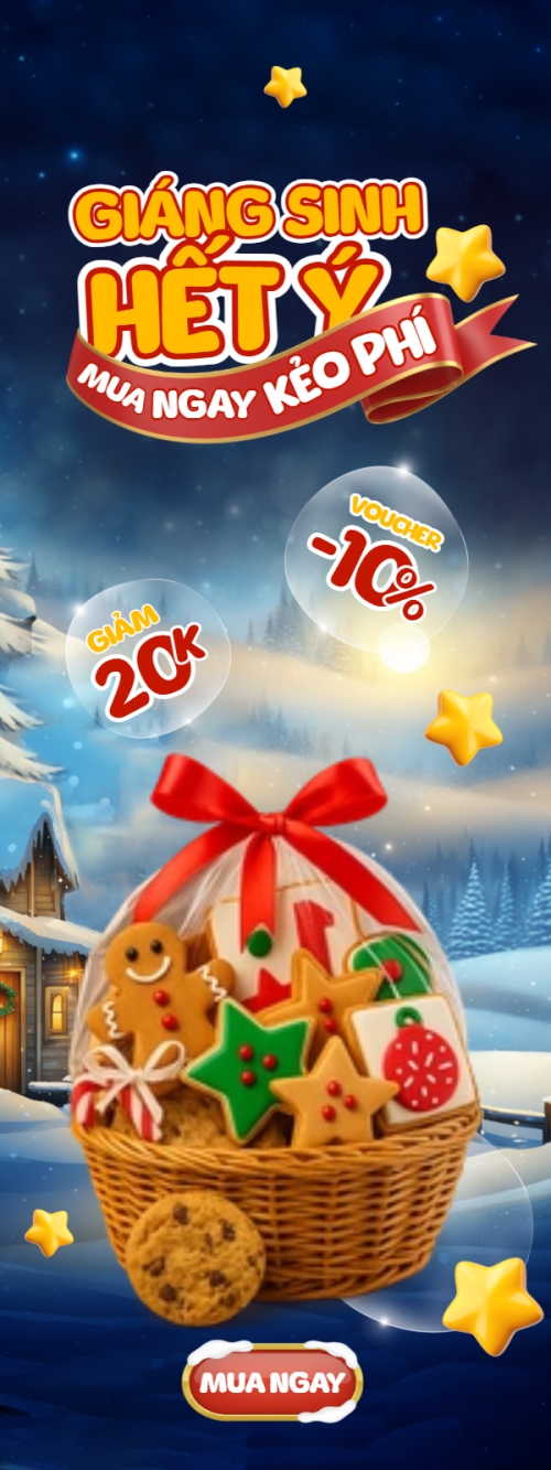 Mẫu thiết kế Standee Giáng sinh hết ý mua ngay kẻo phí 1772382002