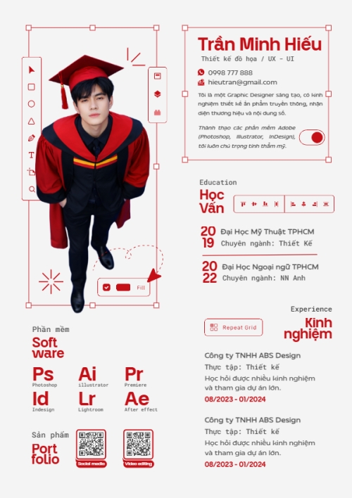 Mẫu thiết kế Hồ sơ xin việc Hồ sơ xin việc Designer 1773670049