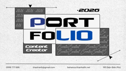 Mẫu thiết kế Bài thuyết trình Portfolio content creator 1773665178