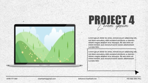 Mẫu thiết kế Bài thuyết trình Portfolio content creator 1773677089