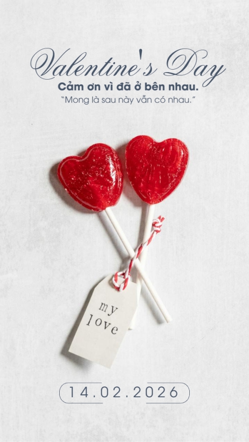 Mẫu thiết kế Hình nền điện thoại Valentine's day 1773615838