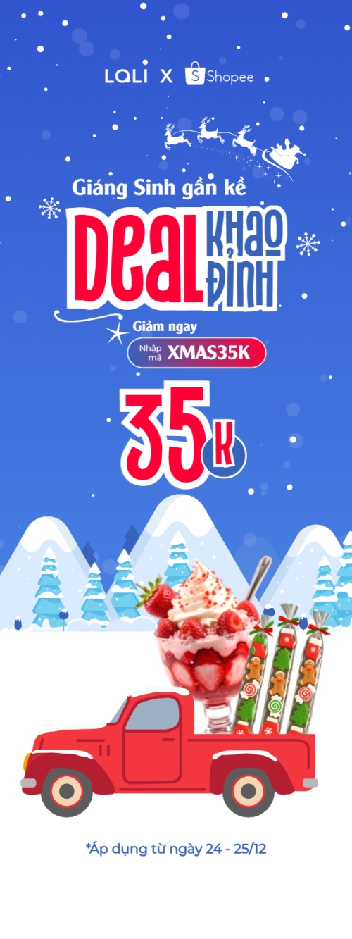 Mẫu thiết kế Standee Giáng sinh gần kề khao Deal đỉnh 1772381916