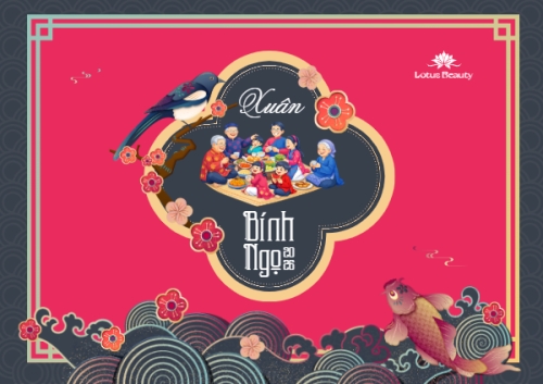 Mẫu thiết kế Thiệp chúc mừng Xuân Bính Ngọ 2026 1773124492